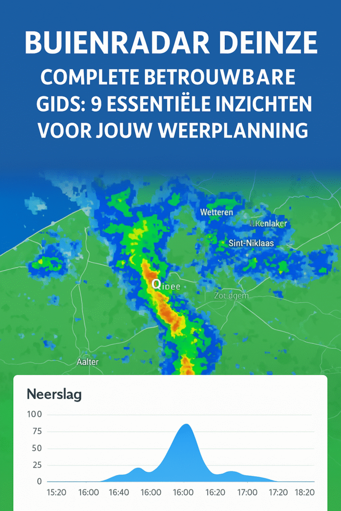 Buienradar Deinze